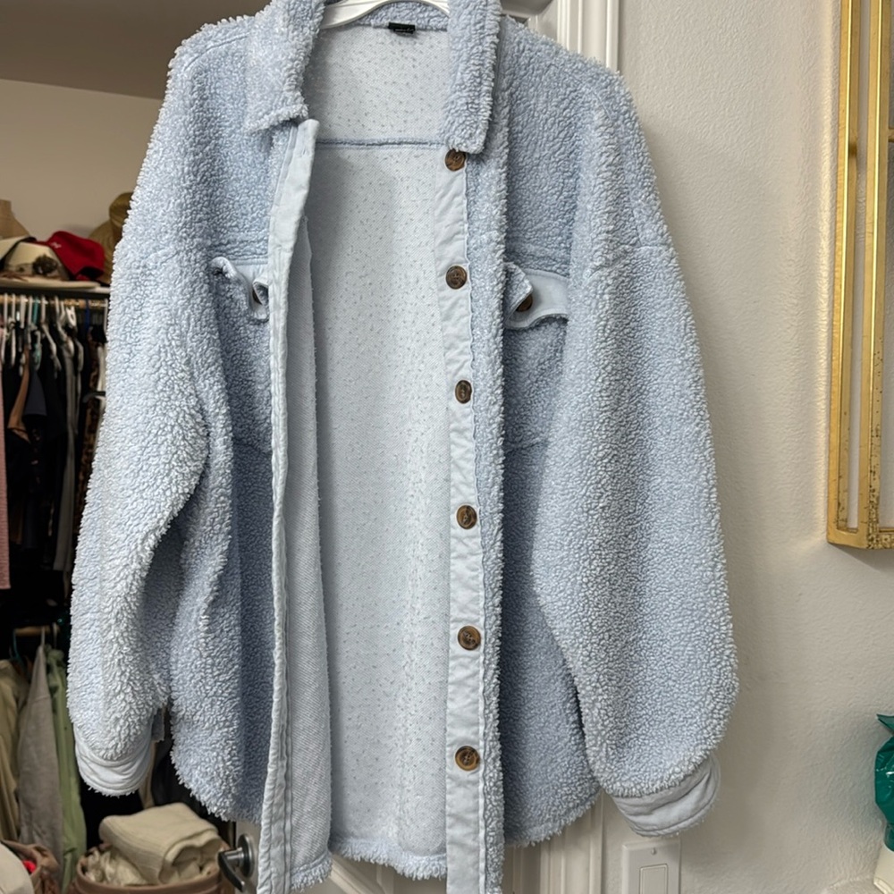 Blue Wild fable button up